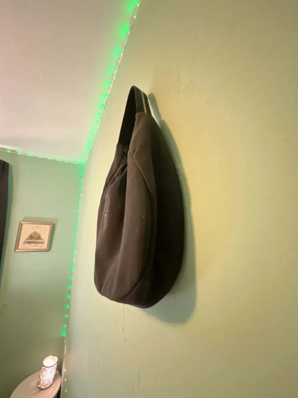 Glowmode On Hold Water-Resistant Shoulder Hobo Bag